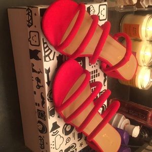 Beautiful red Sandals